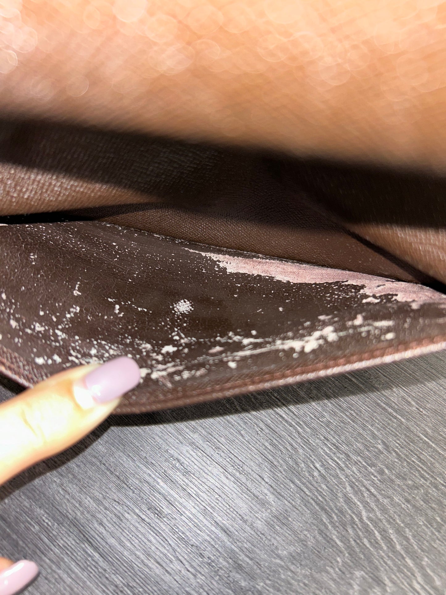 SOLD! Louis Vuitton Damier Wallet
