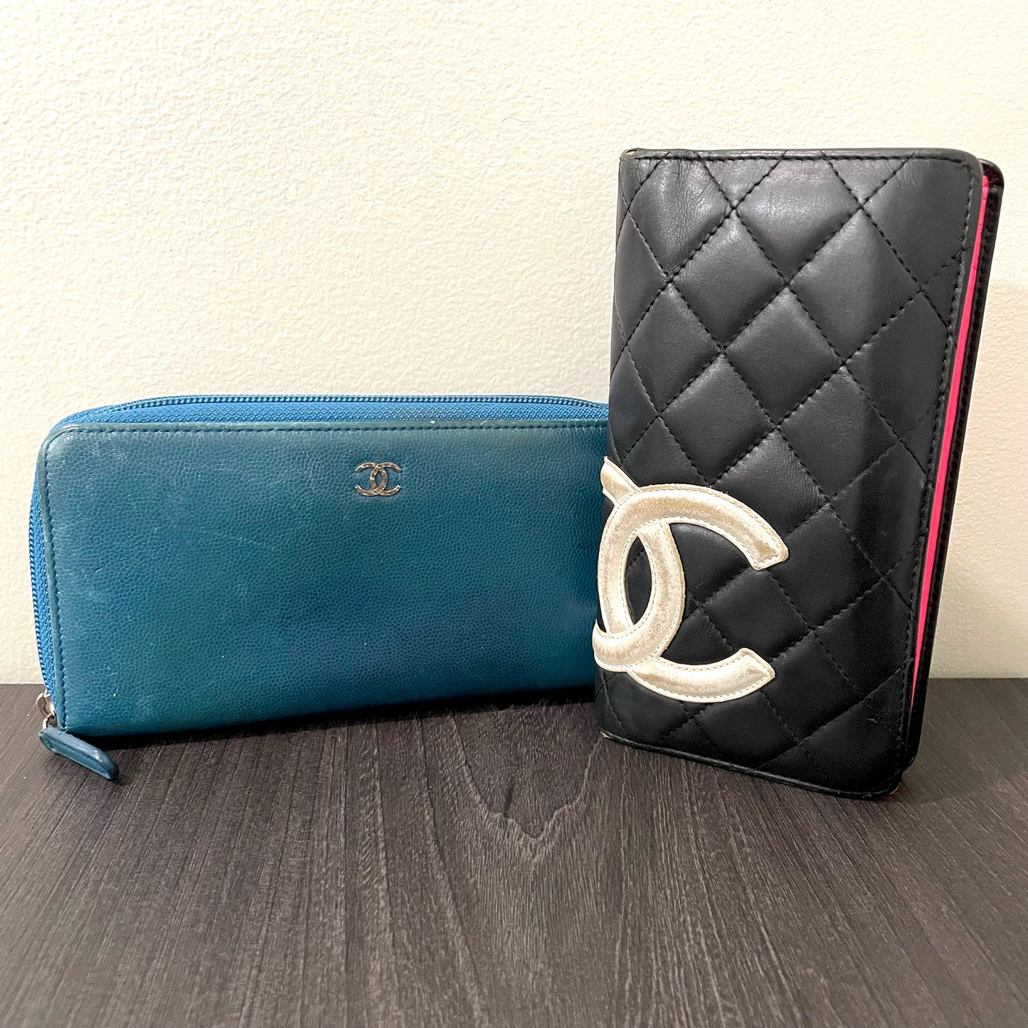 SOLD! Set of 2 CHANEL Wallets
