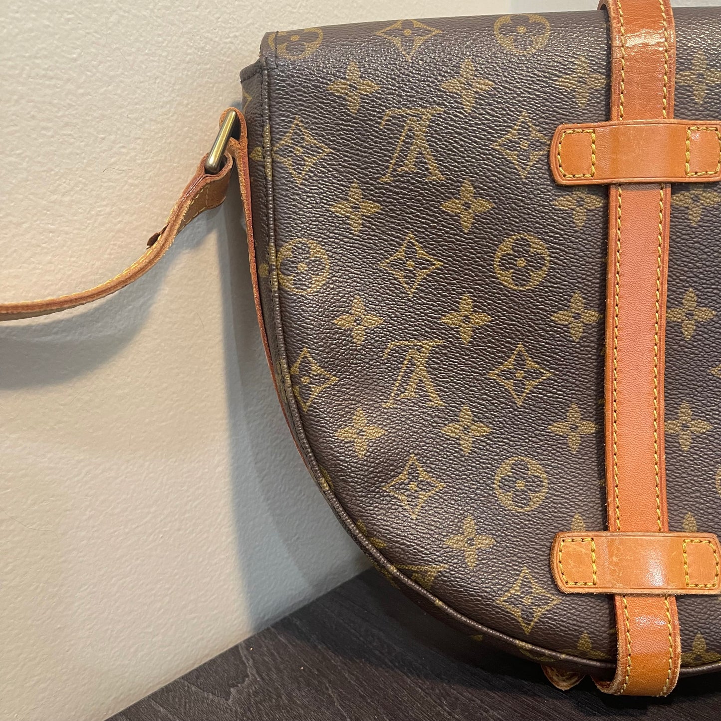 SOLD! Louis Vuitton Monogram Chantilly GM Crossbody