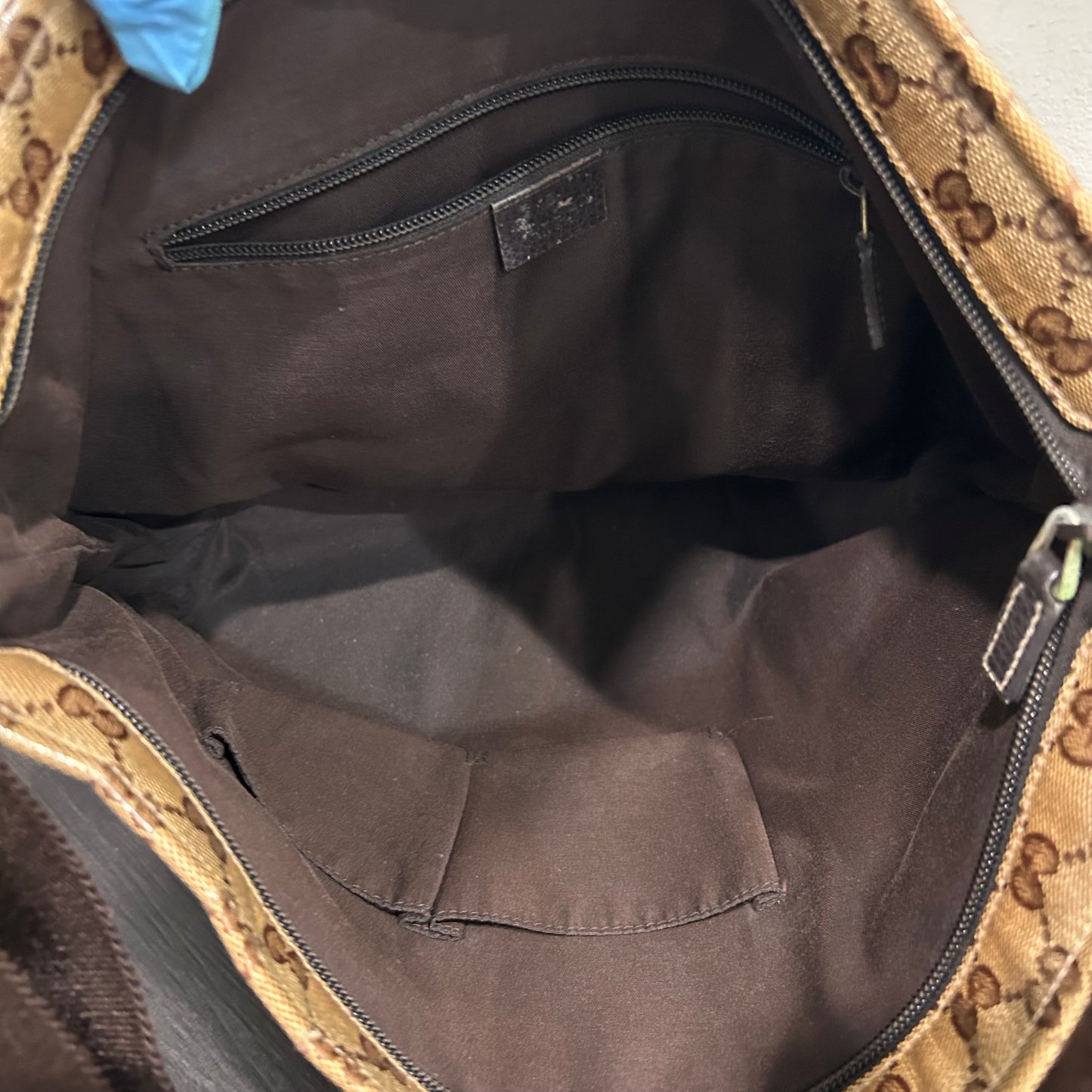 CLEARANCE Gucci Coated Canvas Messenger