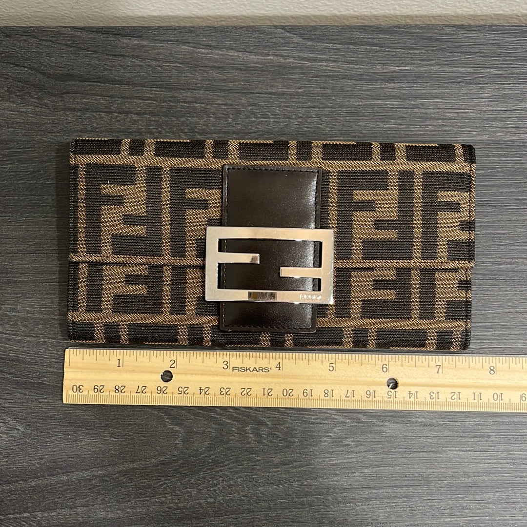 SOLD! Fendi Zucca Wallet