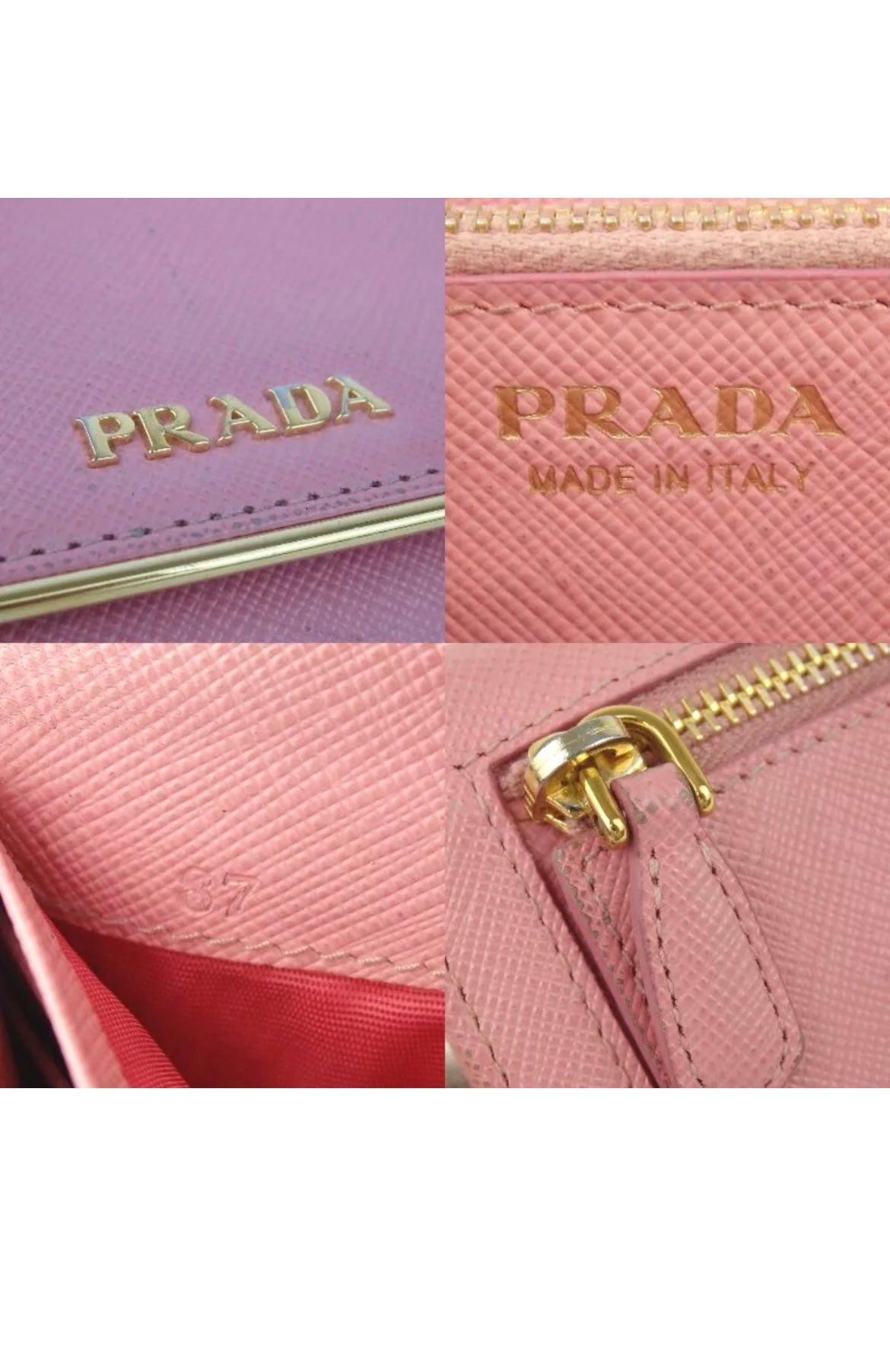 SOLD! Prada Pink Wallet