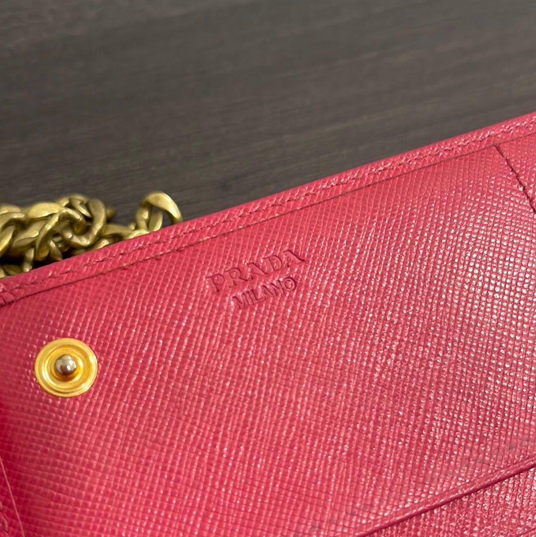 SOLD! Prada Wallet on Chain