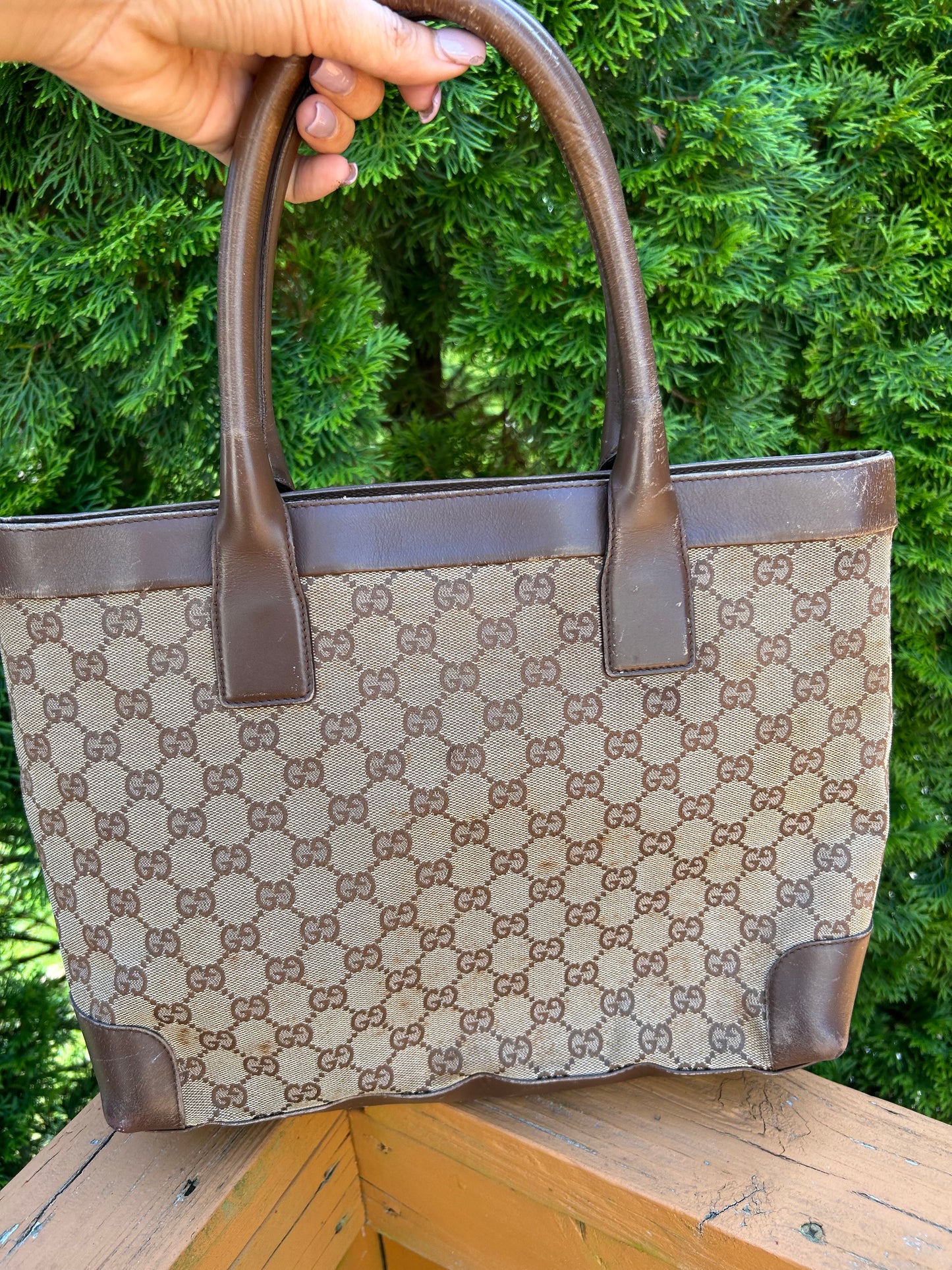 SOLD! Project Bags - LV Neverfull PM, Gucci Tote & Prada Canapa Bag