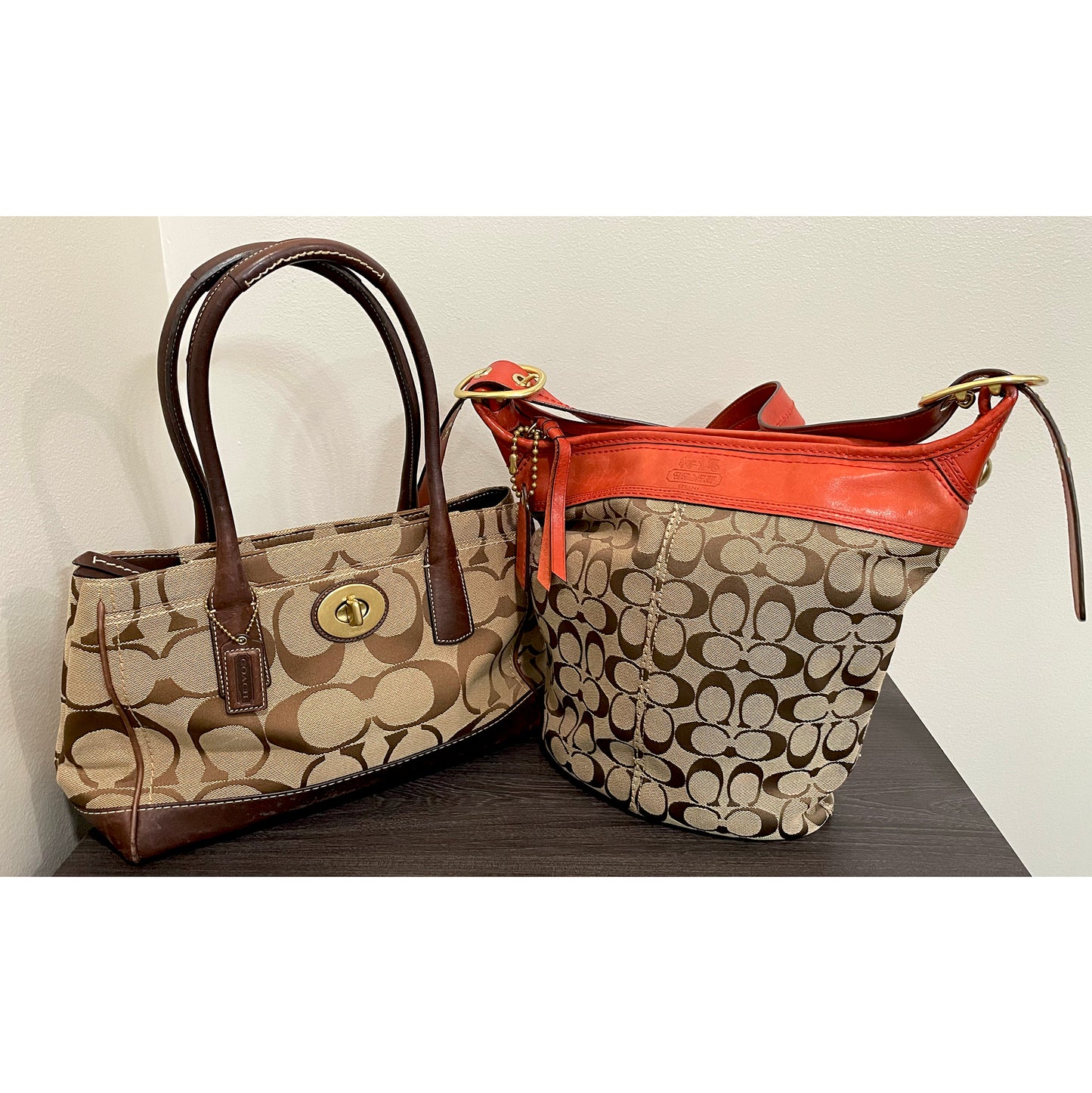 SOLD! Set of 2 Coach Bags