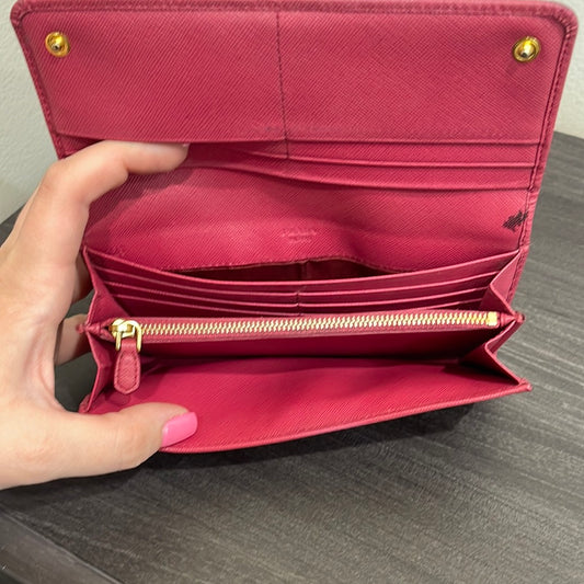SOLD! Prada Leather Wallet