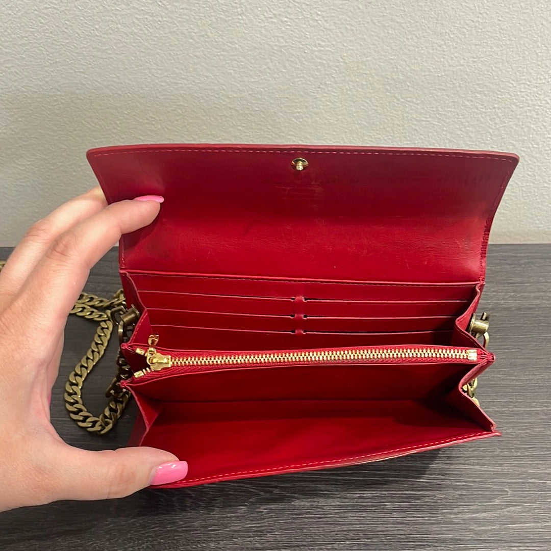 SOLD! Louis Vuitton Vernis Wallet on Chain