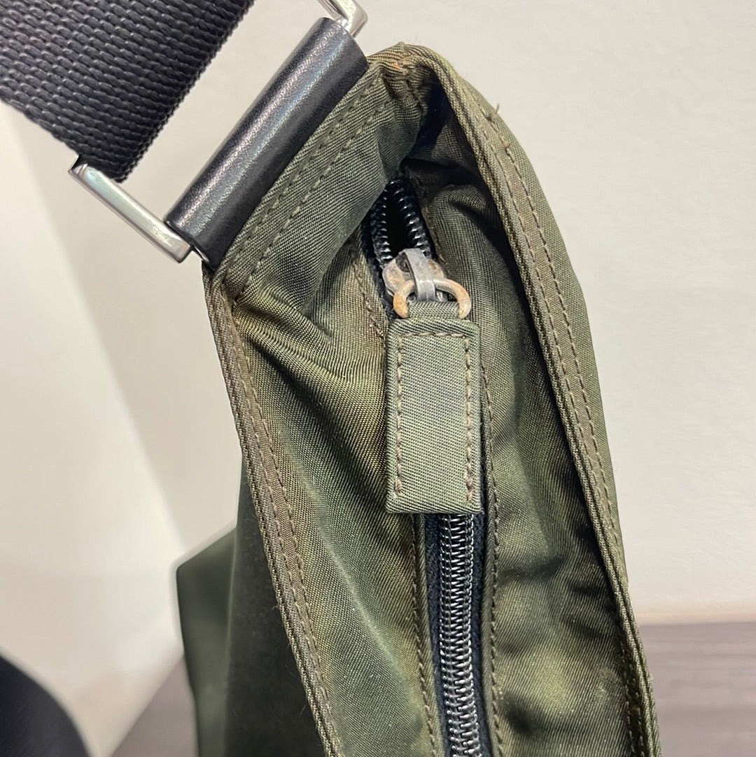 SOLD! Prada Nylon Crossbody Bag