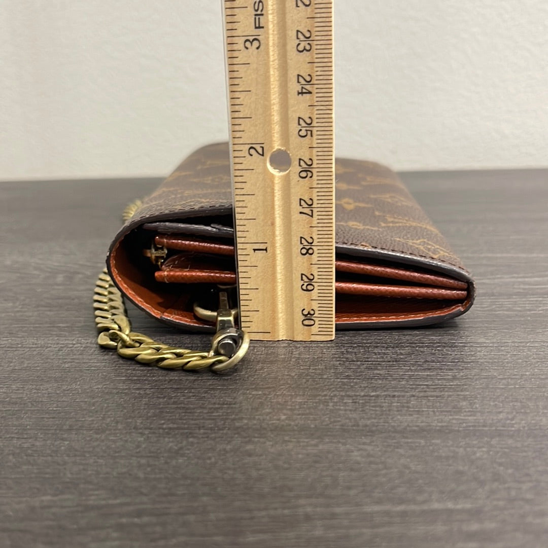 SOLD! Louis Vuitton Monogram Wallet on Chain