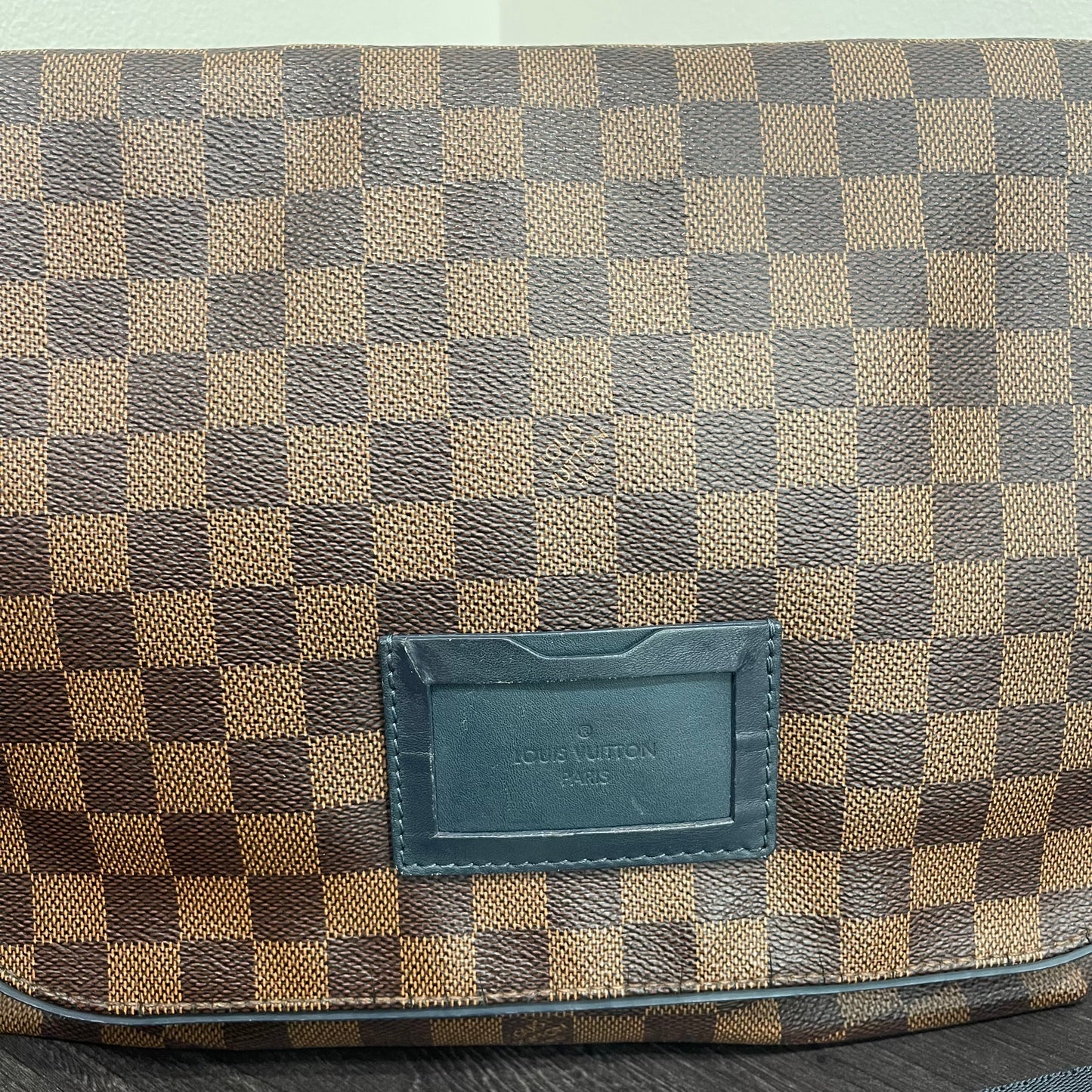 SOLD! Louis Vuitton Sprinter Damier Ebene Coated Canvas MM