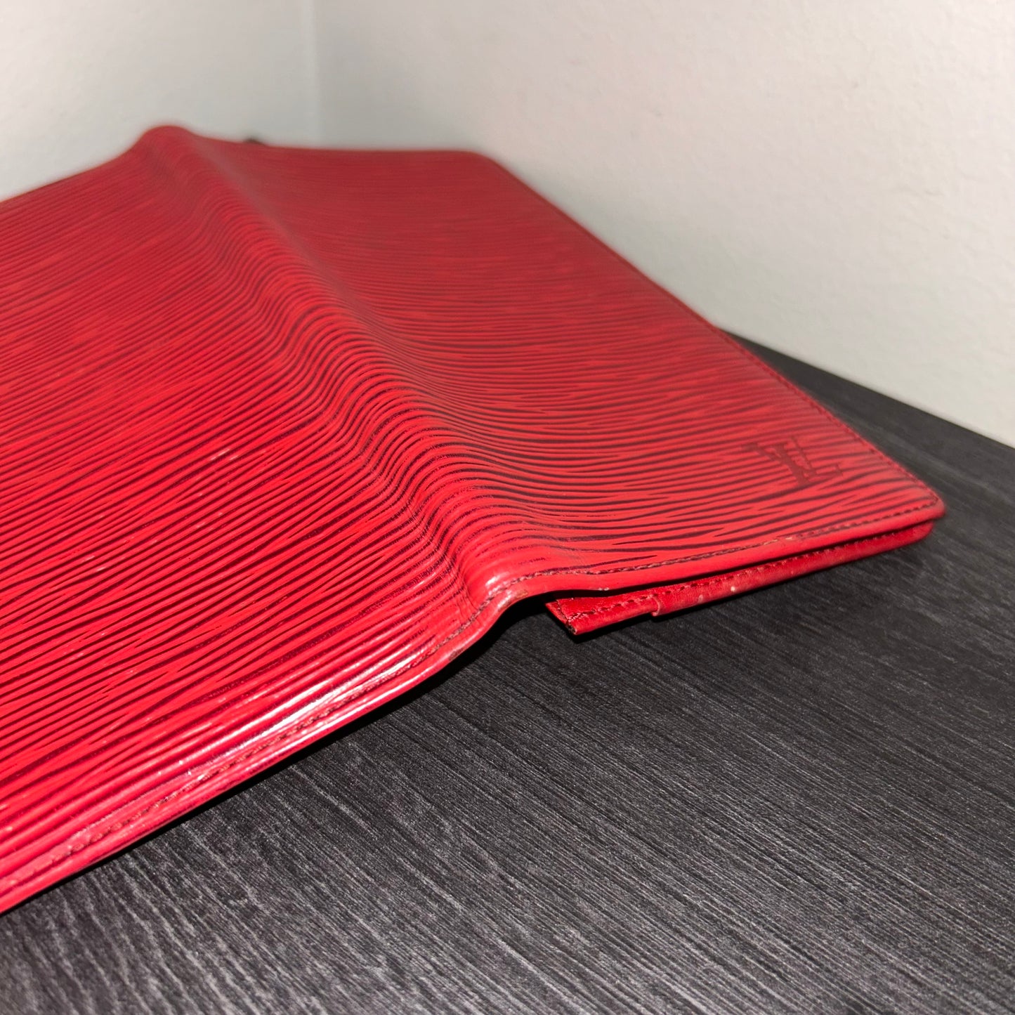 SOLD! Louis Vuitton Epi Checkbook Wallet