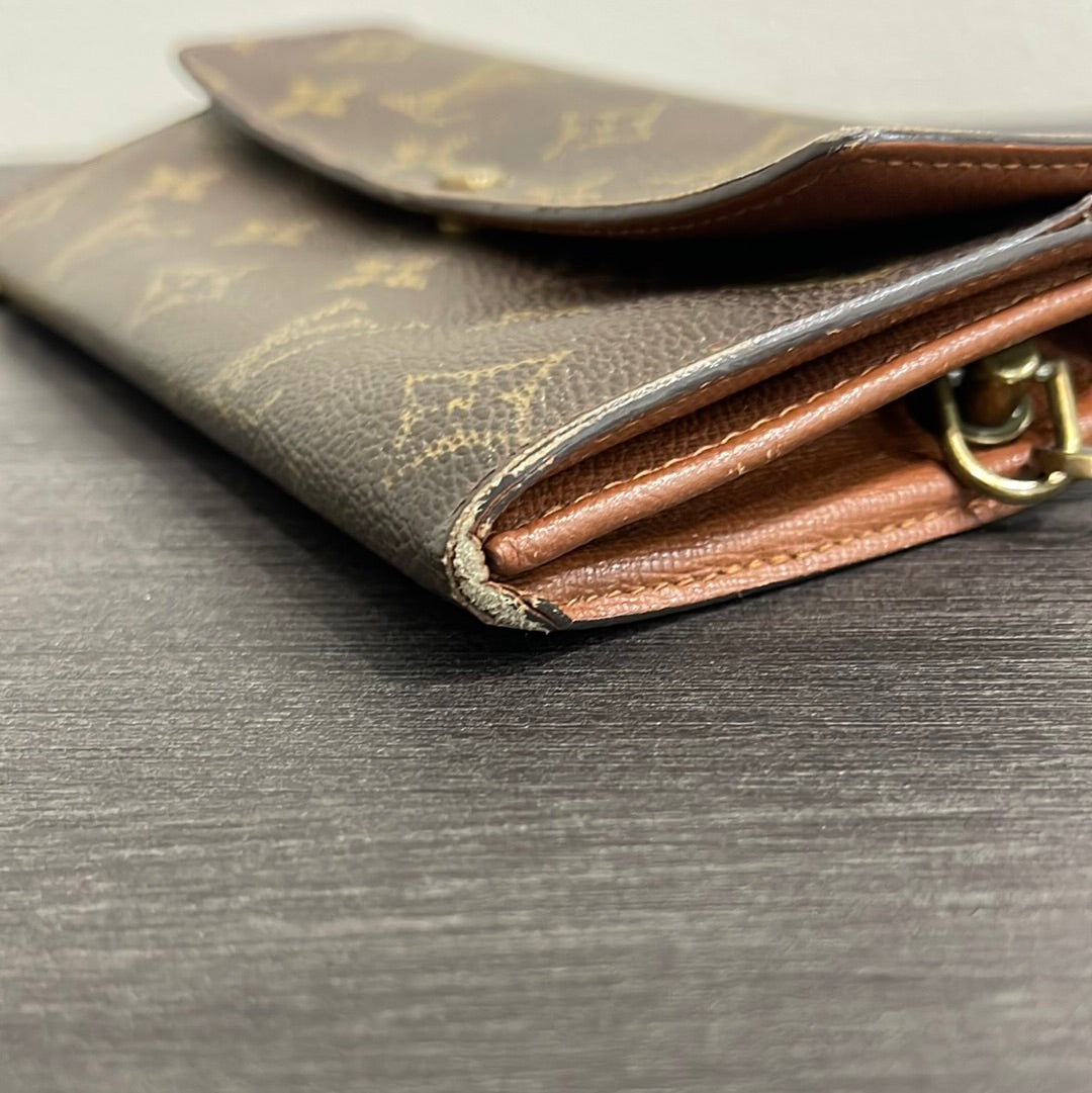 SOLD! Louis Vuitton Monogram Wallet on Chain