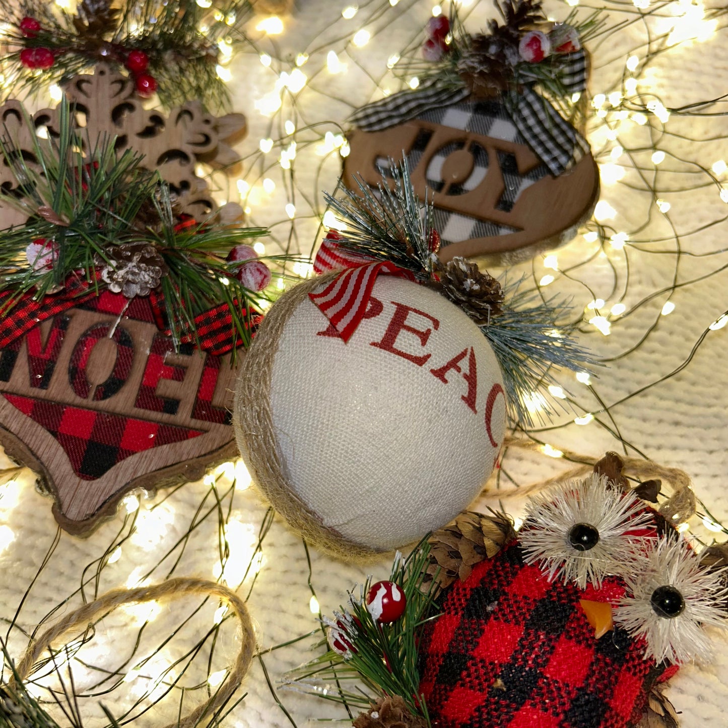 Country Craft Ornament for Charity