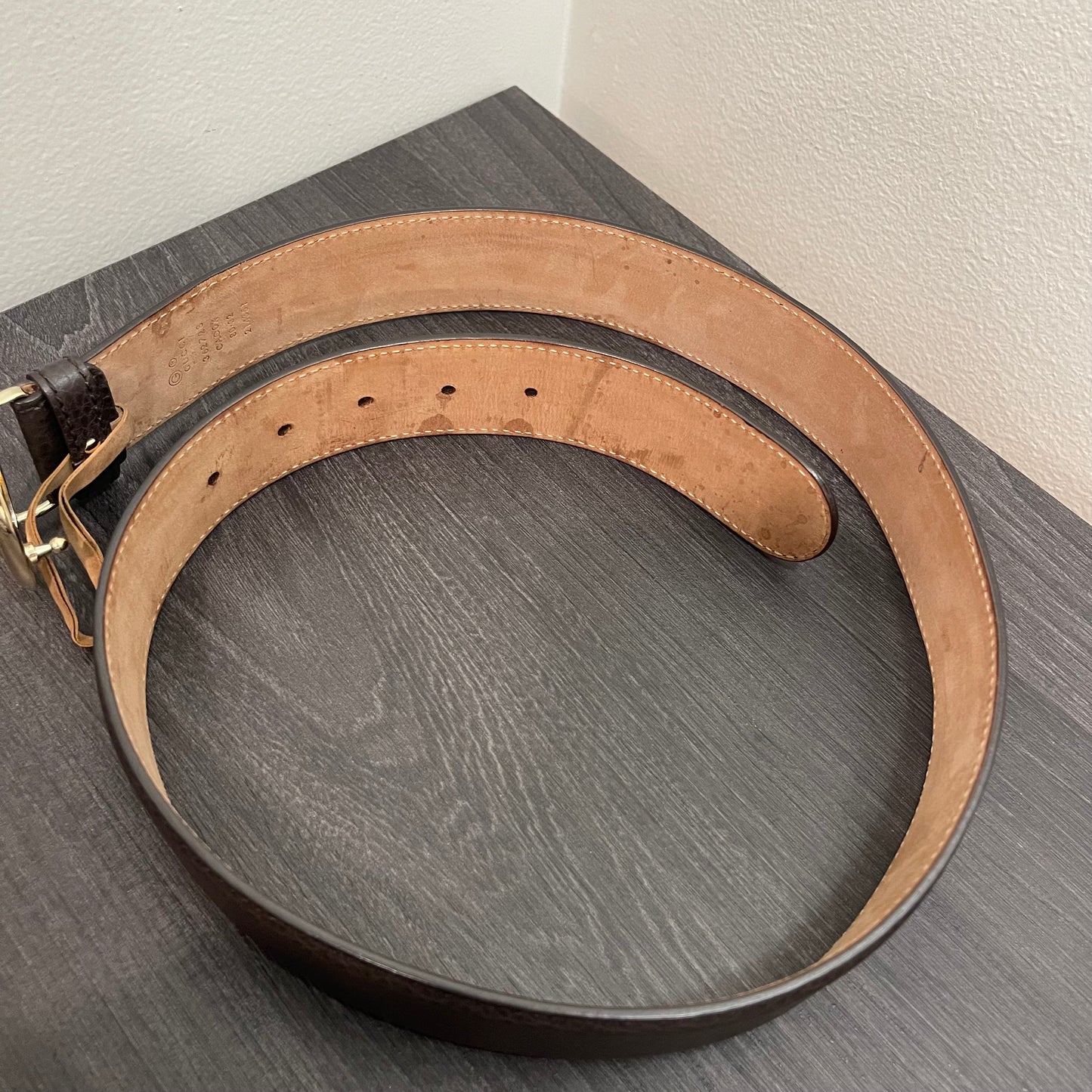 CLEARANCE Gucci Leather Belt 80/32