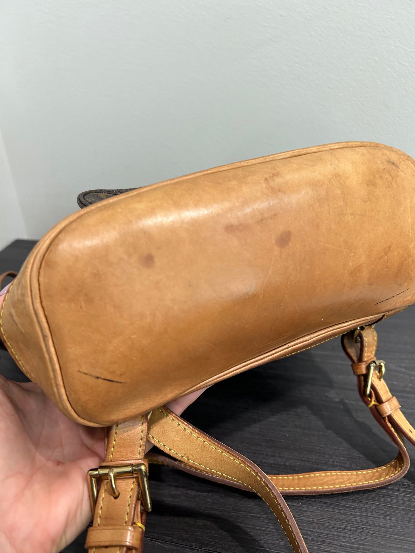 SOLD! Louis Vuitton Monogram Montsouris MM Backpack