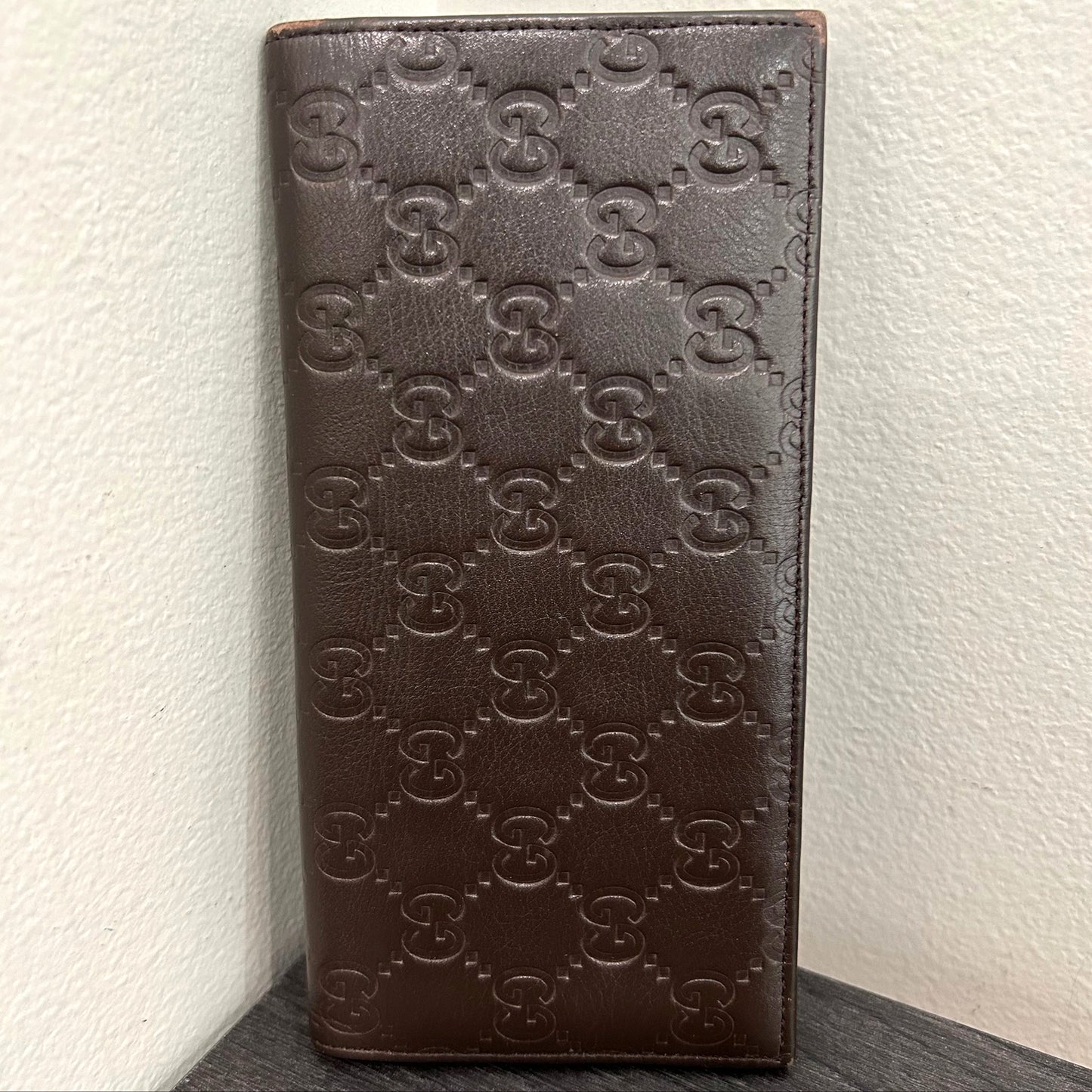 #181 GUCCI Guccissima Flap Wallet