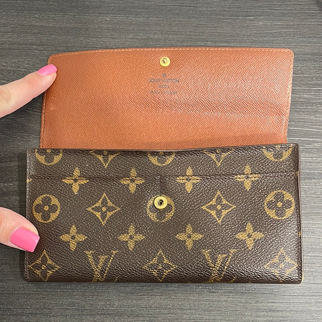 SOLD! Louis Vuitton Monogram Wallet
