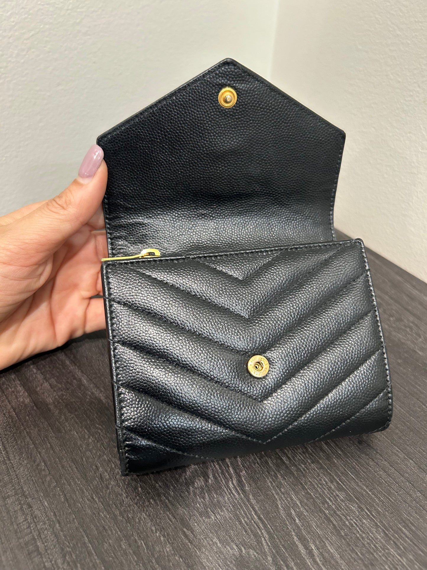 SOLD! Yves Saint Laurent YSL Caviar Wallet