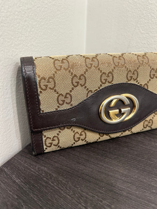 SOLD! Gucci GG Wallet NEEDS REPAIR