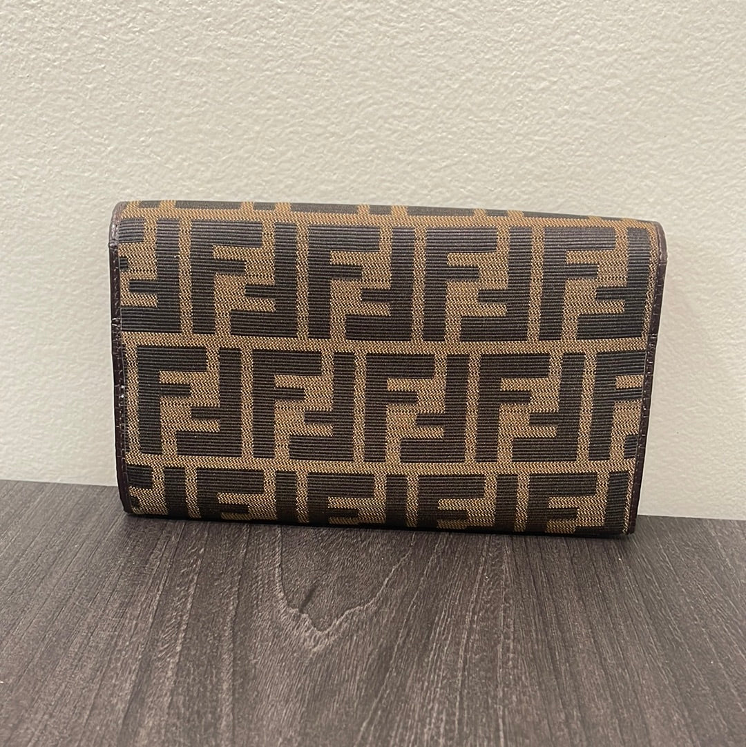 SOLD! Fendi Zucca Wallet