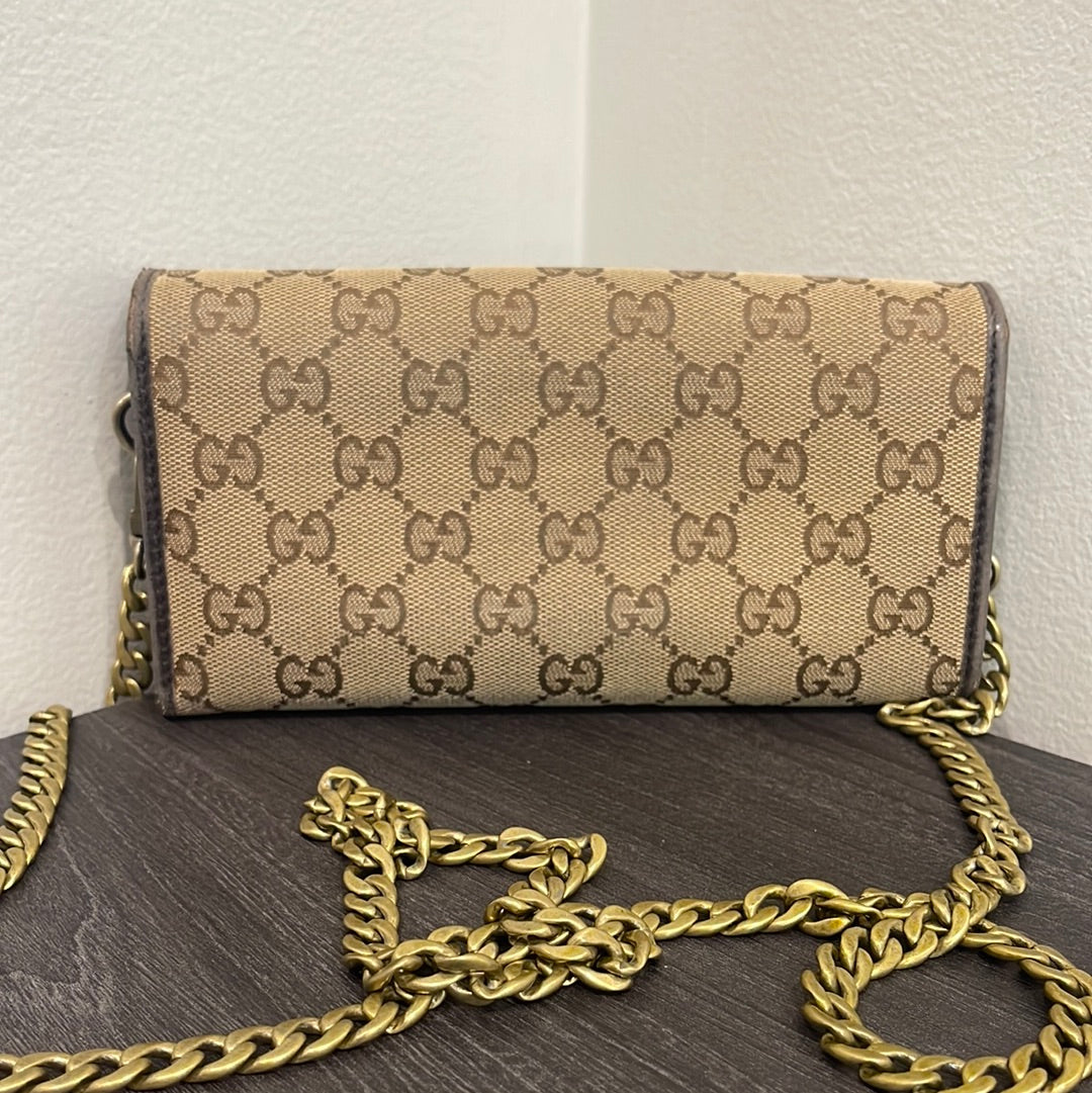 SOLD! Gucci GG Wallet on Chain