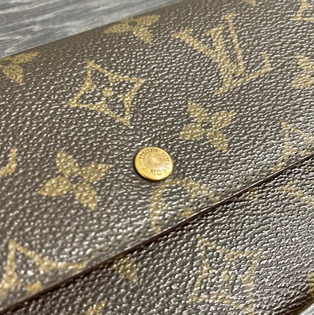 SOLD! Louis Vuitton Monogram Wallet on Chain