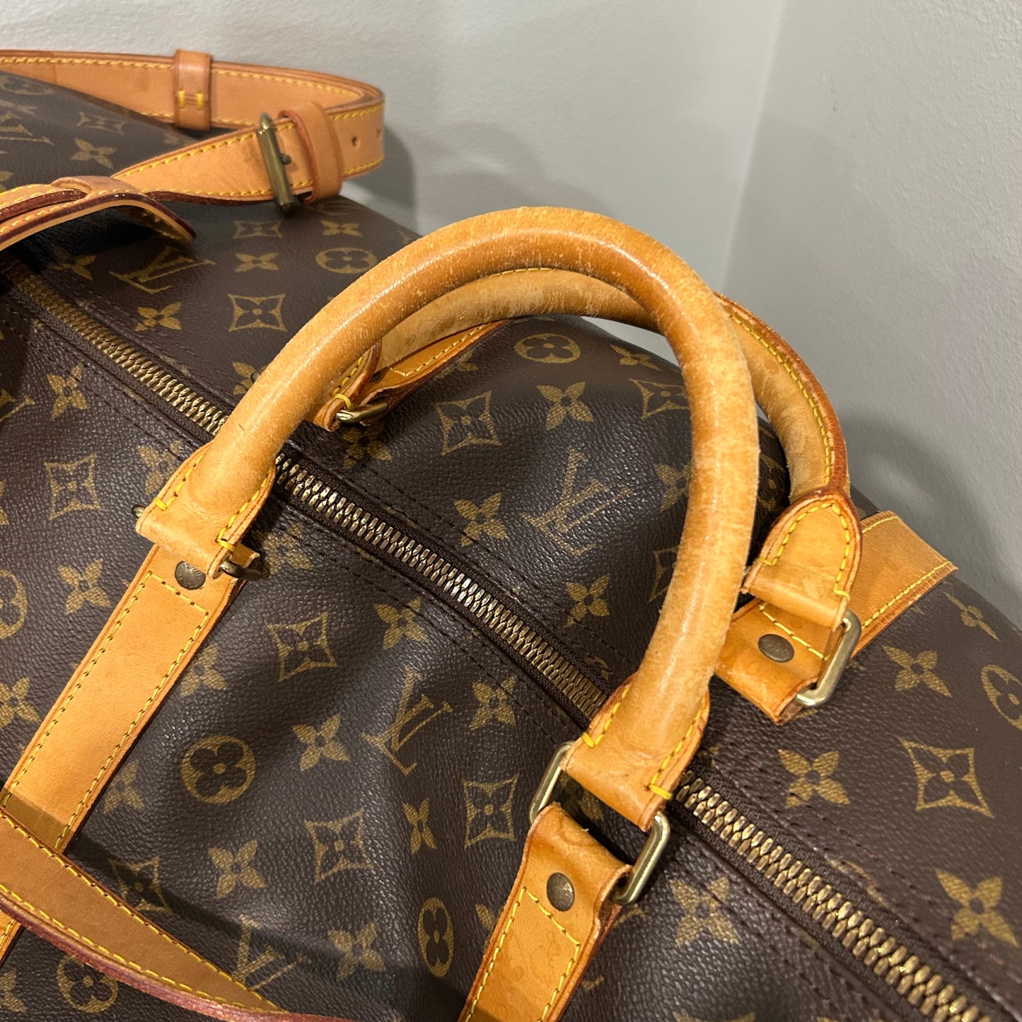 CLEARANCE #814 LOUIS VUITTON Keepall 60 Bandouliere