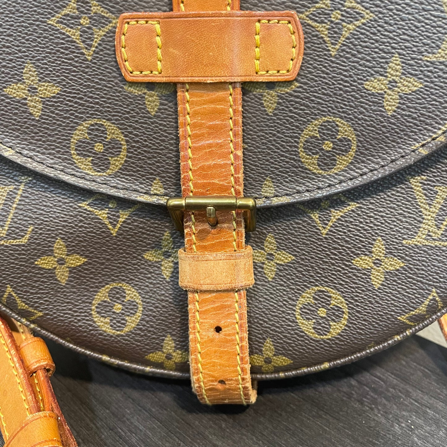 SOLD! Louis Vuitton Monogram Chantilly GM Crossbody