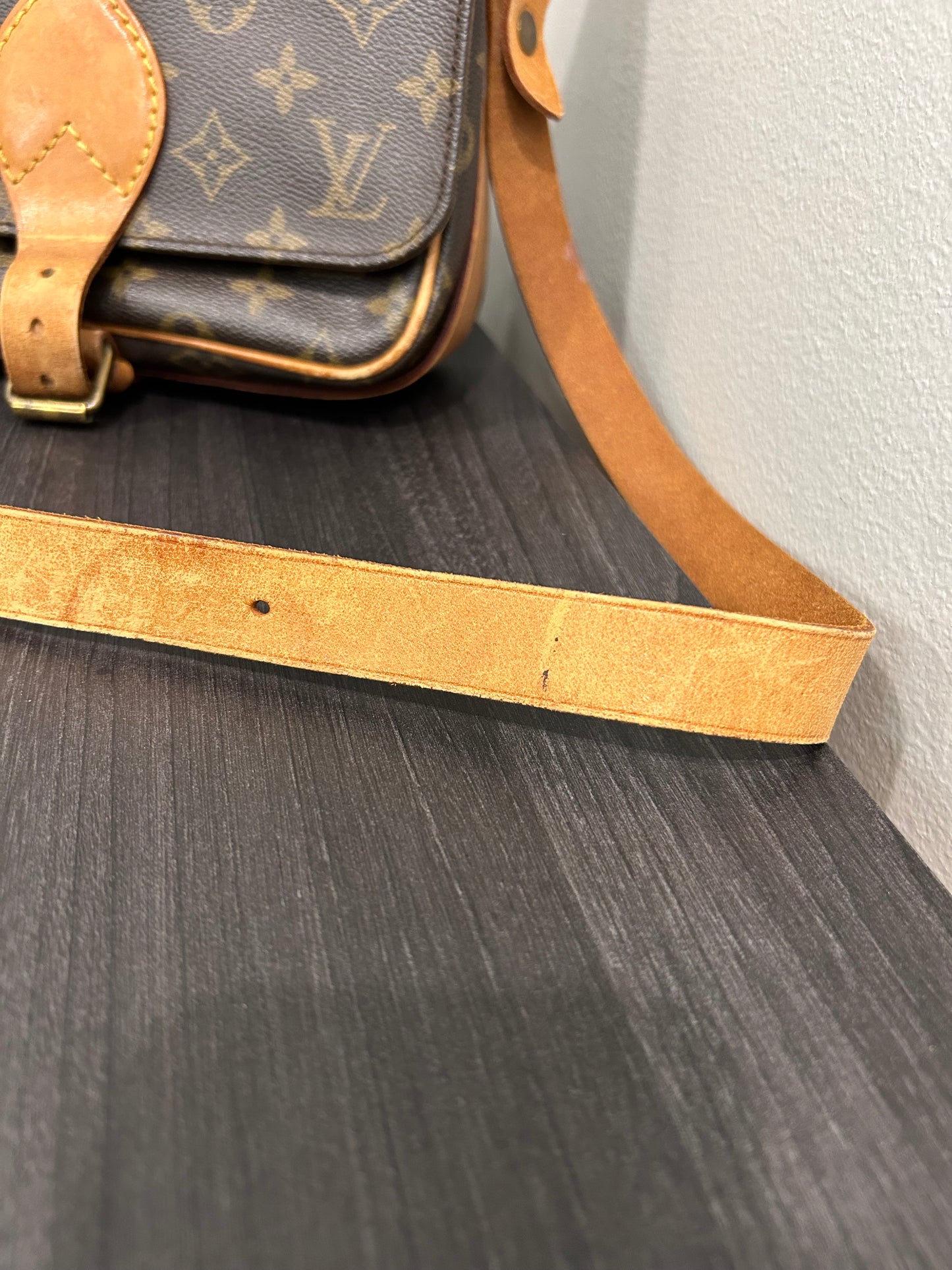 SOLD! Louis Vuitton Monogram Cartouchiere MM
