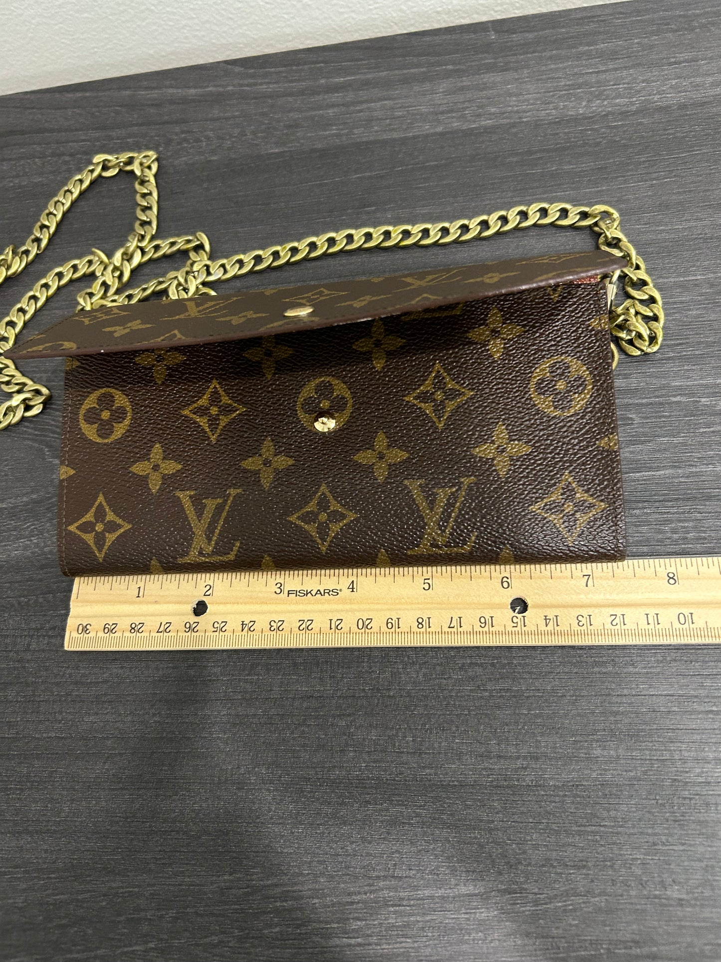 SOLD! Louis Vuitton Monogram Wallet on Chain