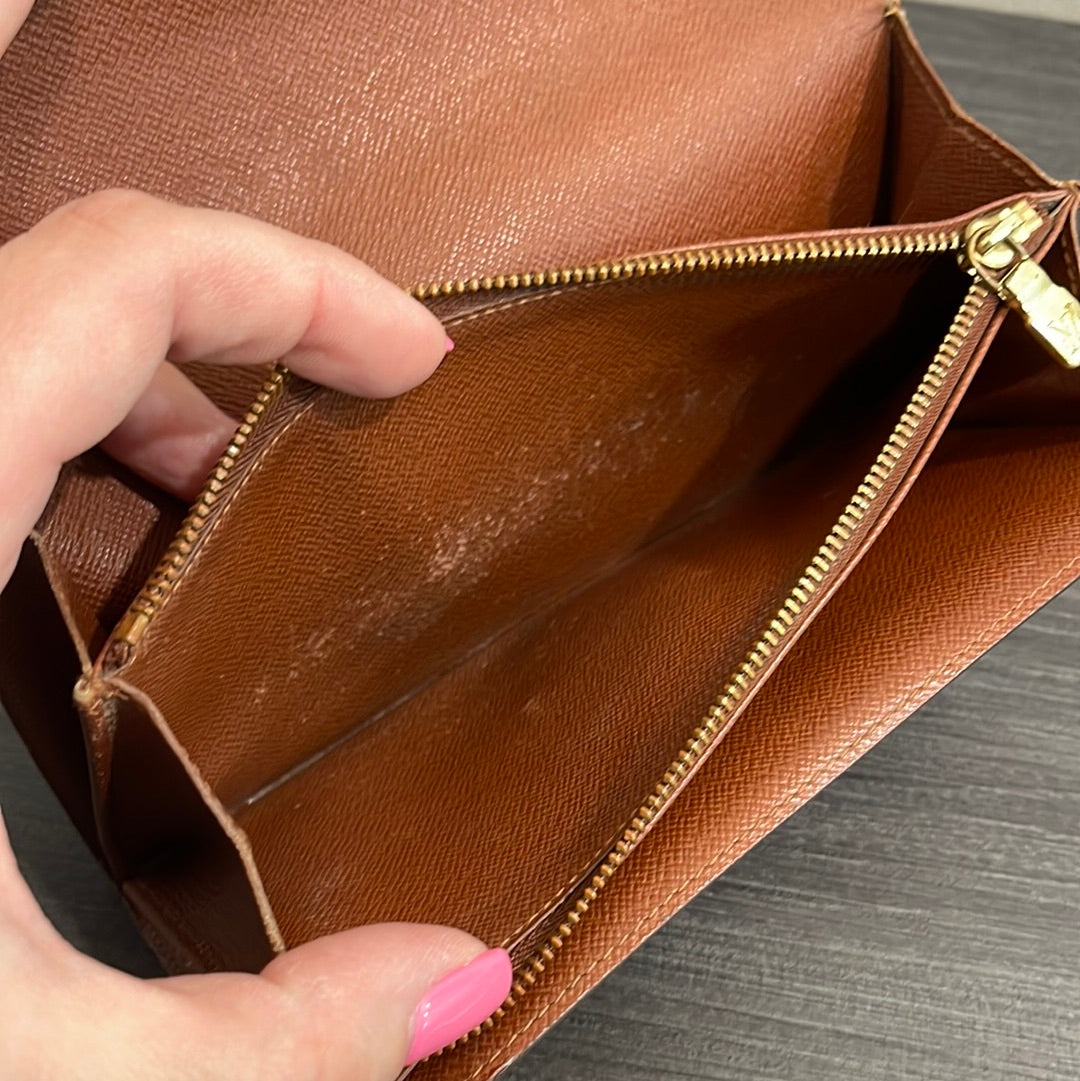 SOLD! Louis Vuitton Monogram Wallet