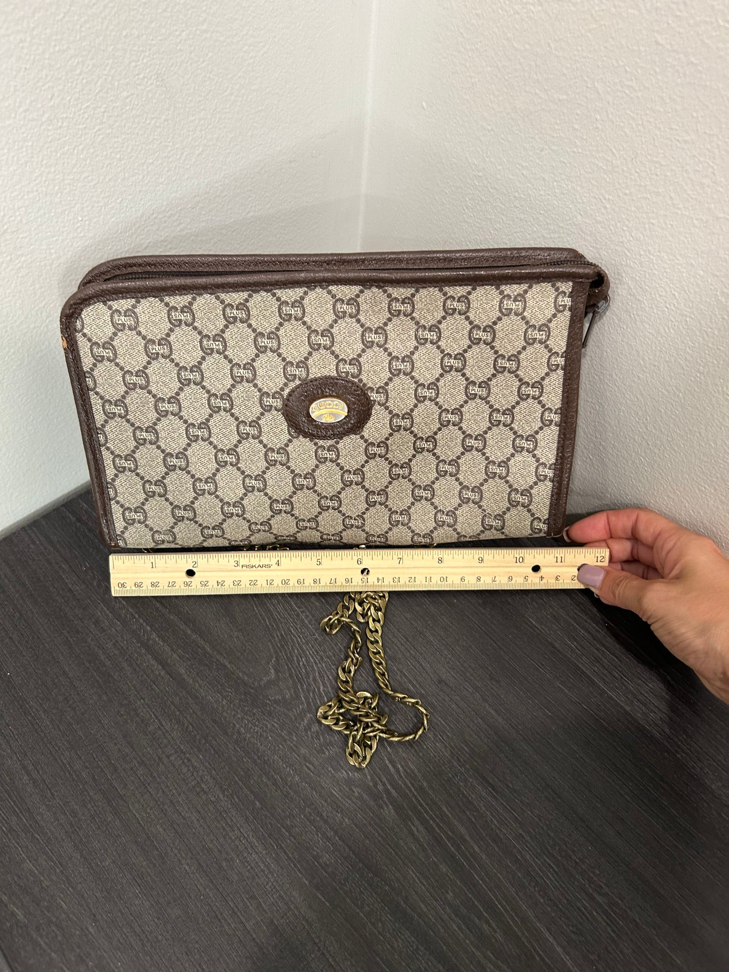 SOLD! Gucci Pouch on Chain