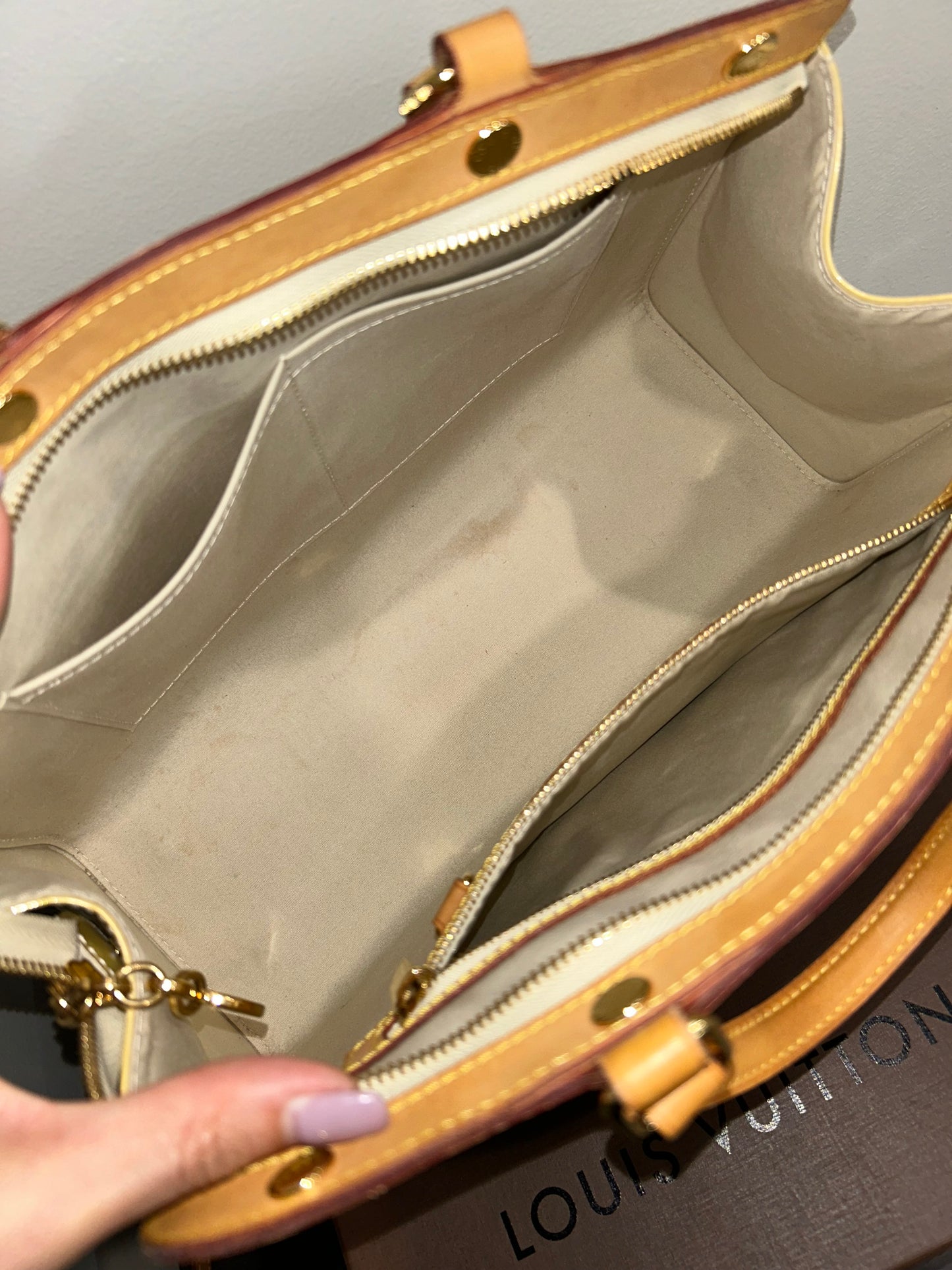 SOLD! 2012 Louis Vuitton Yellow Vernis Brea MM