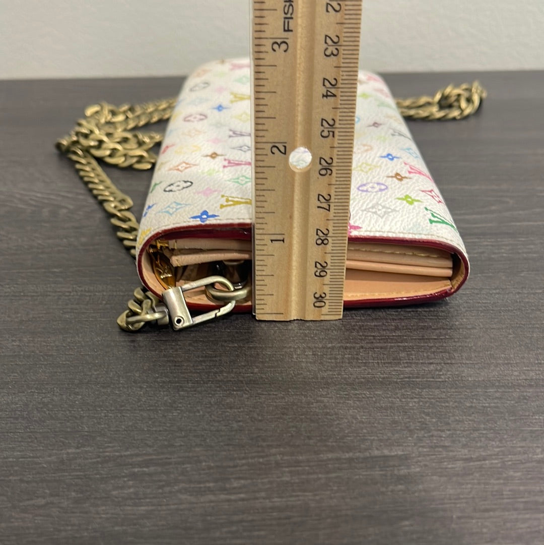 SOLD! Louis Vuitton Monogram Wallet on Chain
