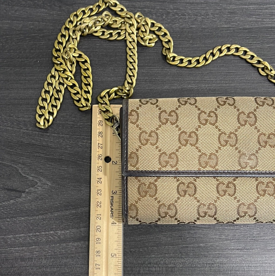 SOLD! Gucci GG Wallet on Chain