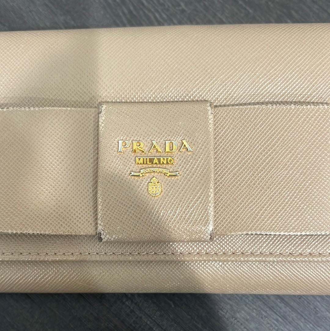 SOLD! Prada Leather Wallet
