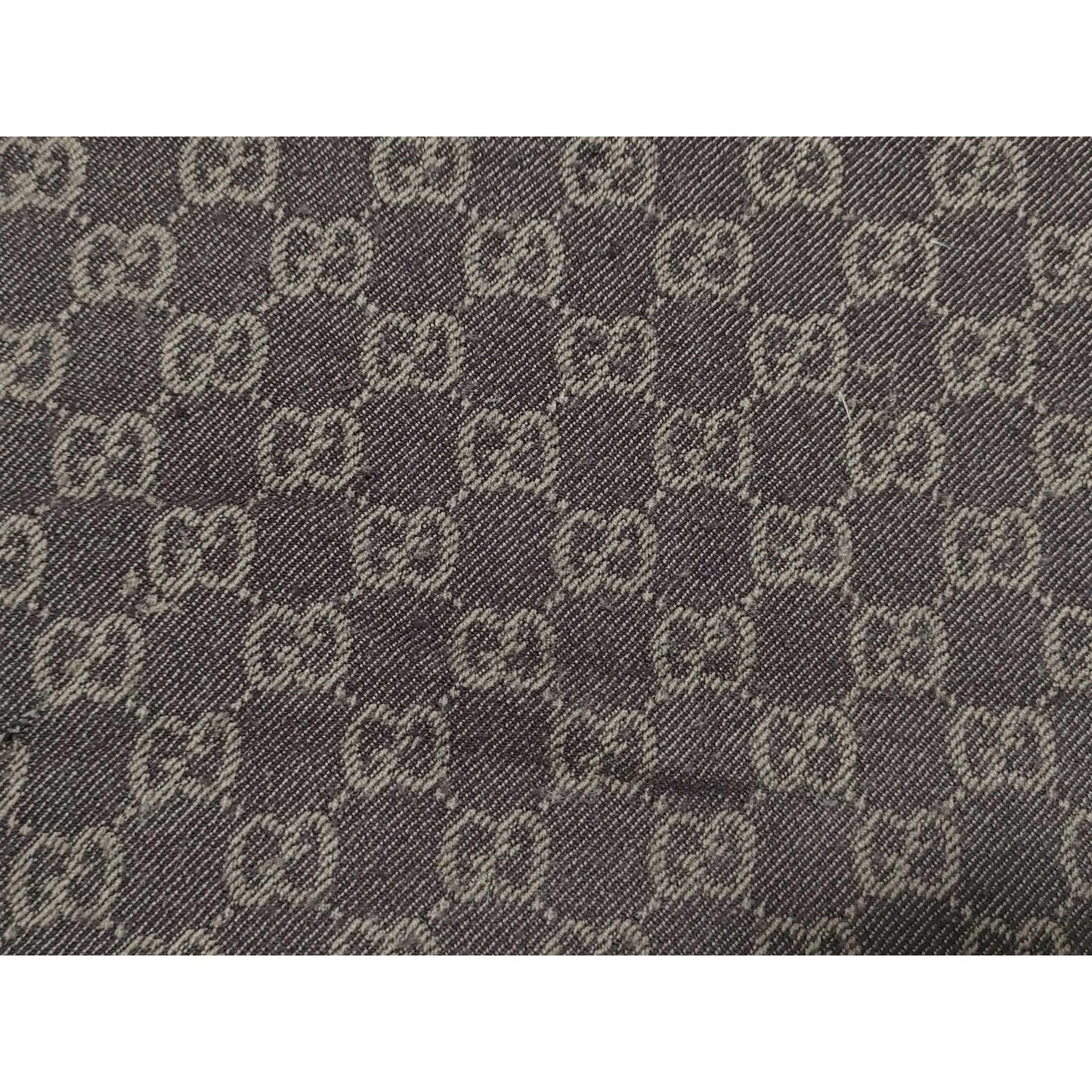 #104 GUCCI Brown Wool Scarf