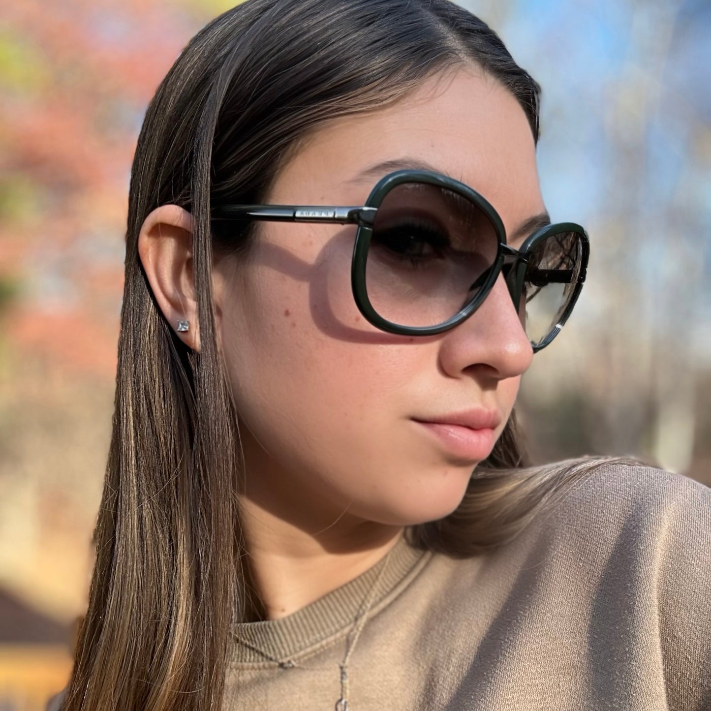 Prada Green Sunglasses