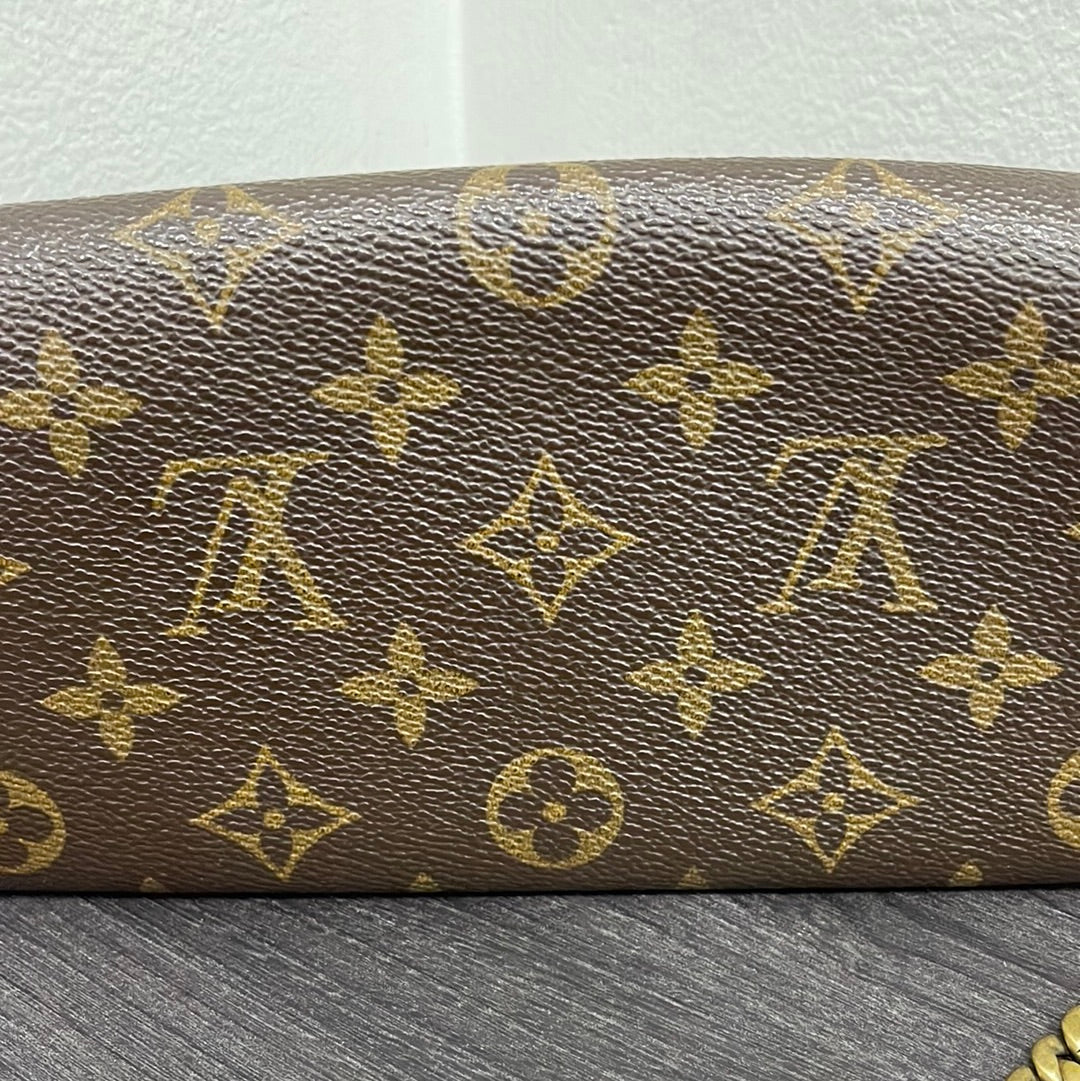 SOLD! Louis Vuitton Monogram Wallet on Chain
