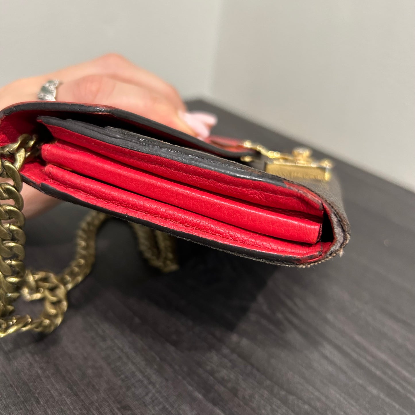 SOLD! Louis Vuitton Wallet w/ Chain