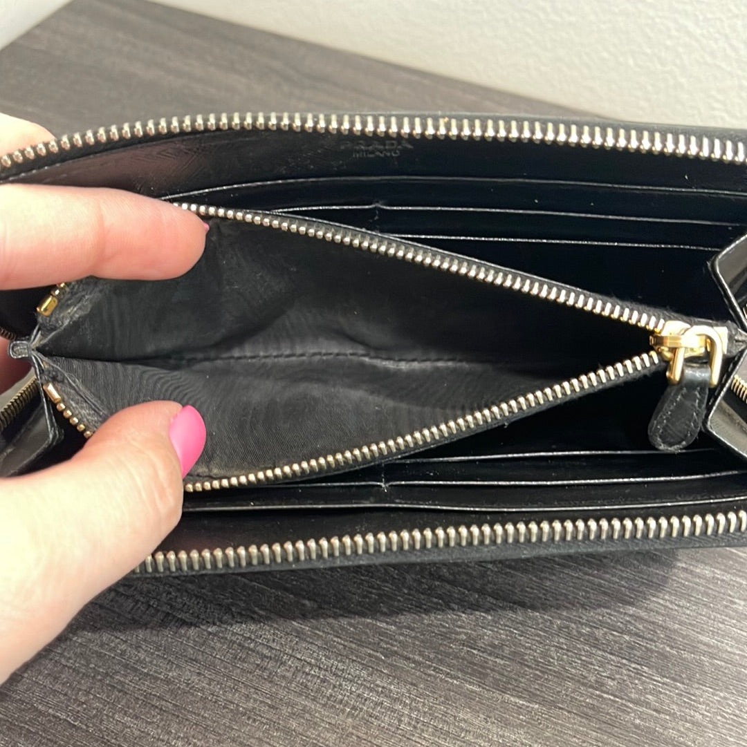 SOLD! Prada Leather Wallet