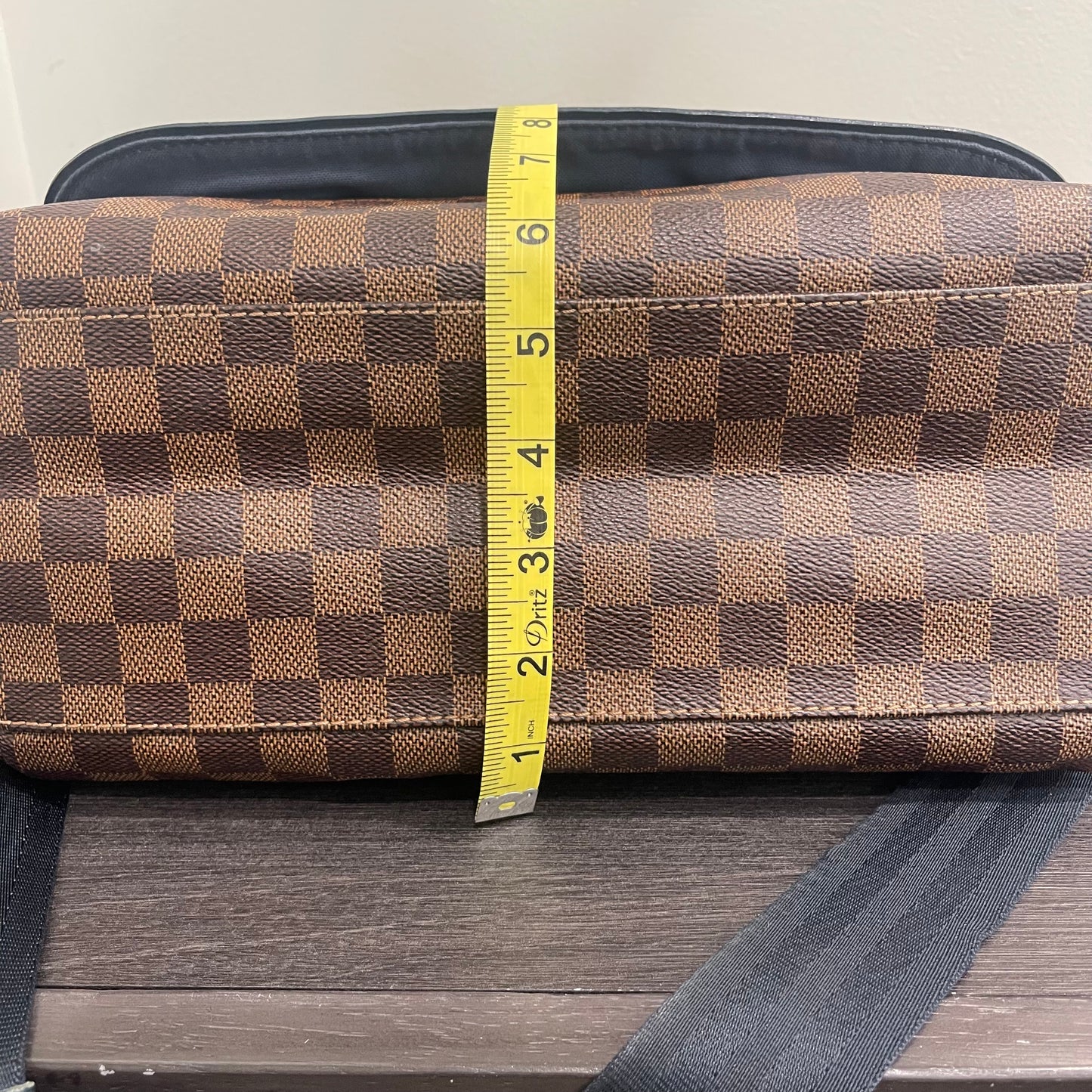 SOLD! Louis Vuitton Sprinter Damier Ebene Coated Canvas MM