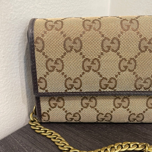 SOLD! Gucci GG Wallet on Chain