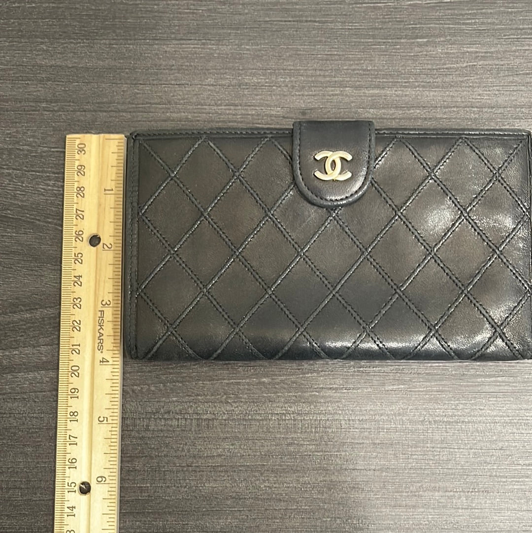 SOLD! CHANEL Leather Wallet