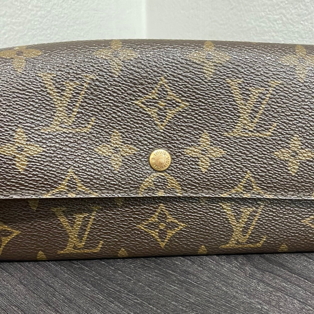 SOLD! Louis Vuitton Monogram Wallet on Chain