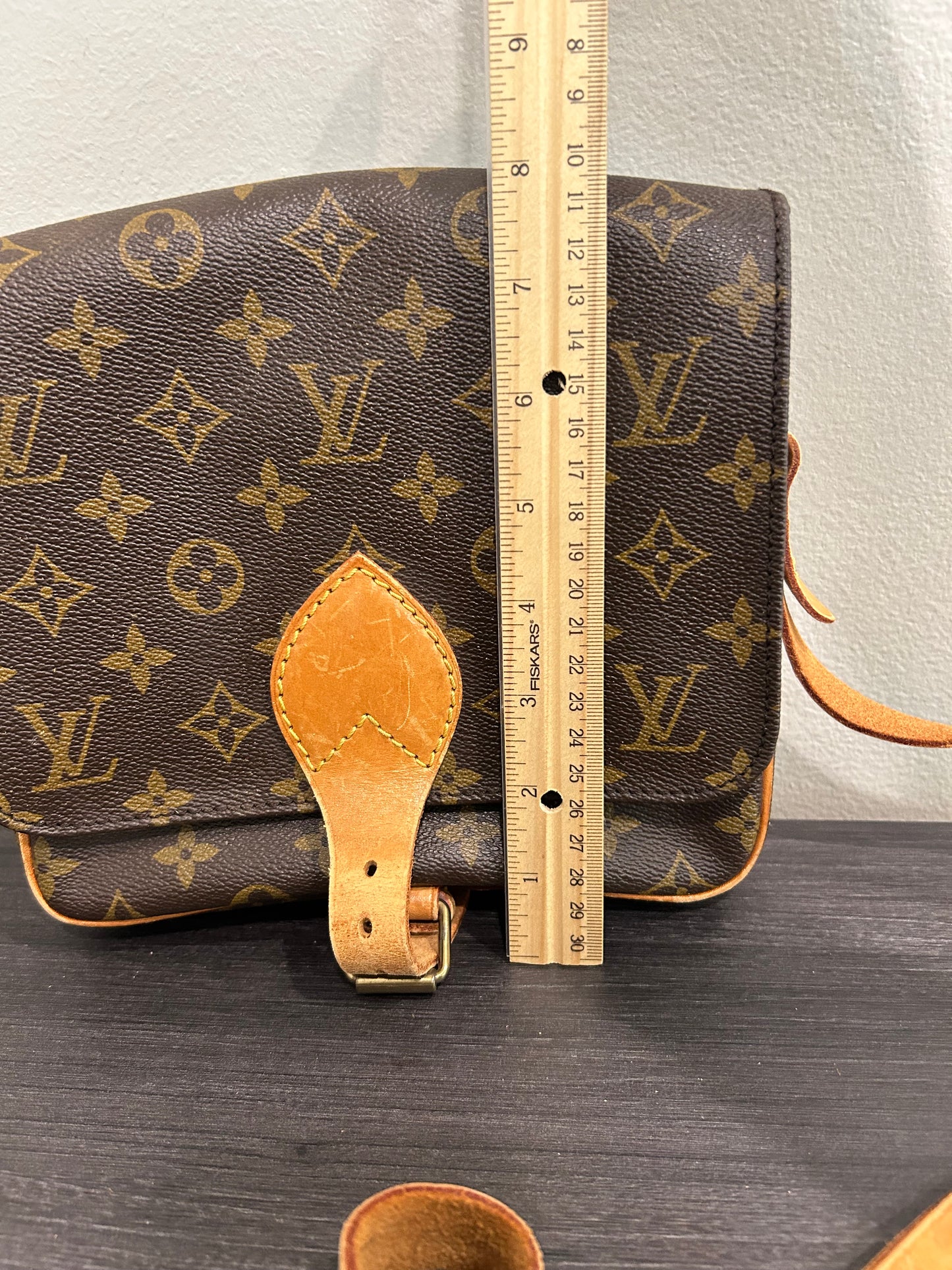 SOLD! Louis Vuitton Monogram Cartouchiere