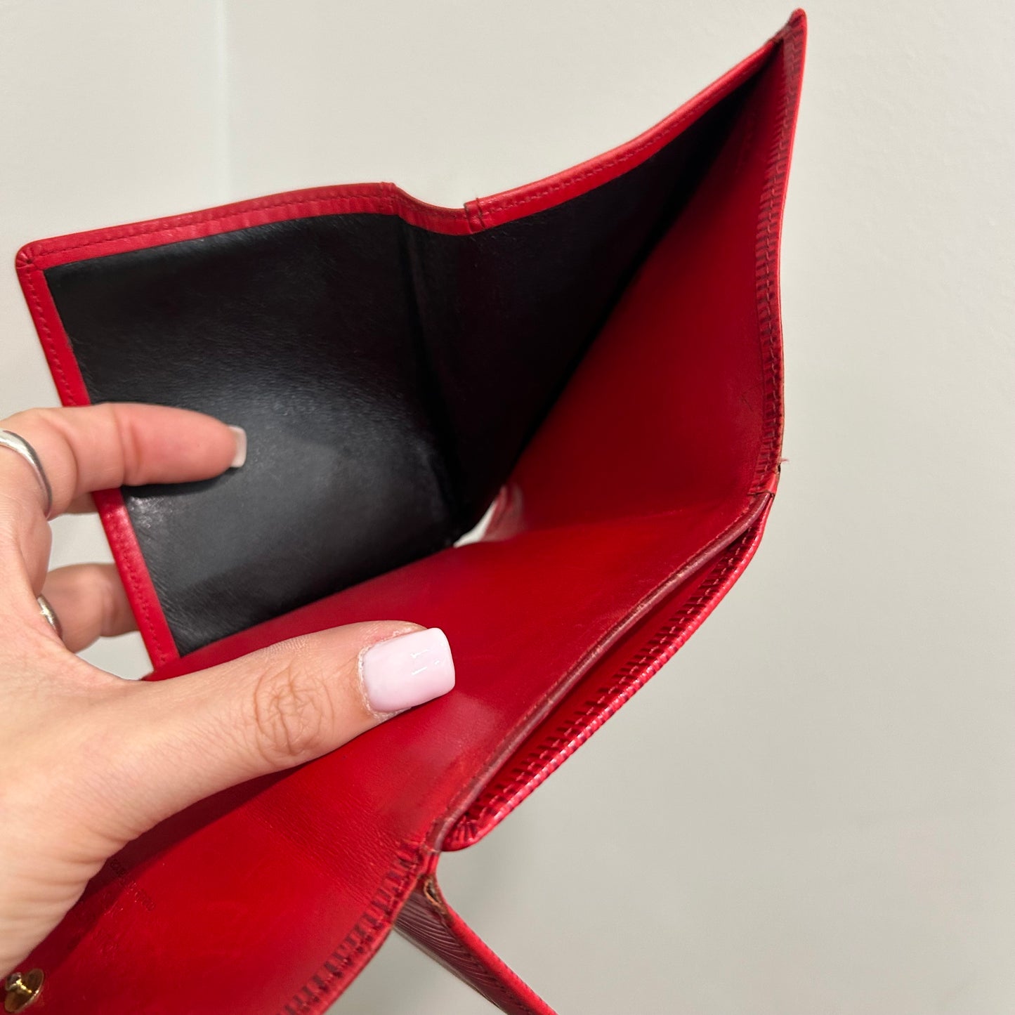 SOLD! Louis Vuitton Epi Wallet
