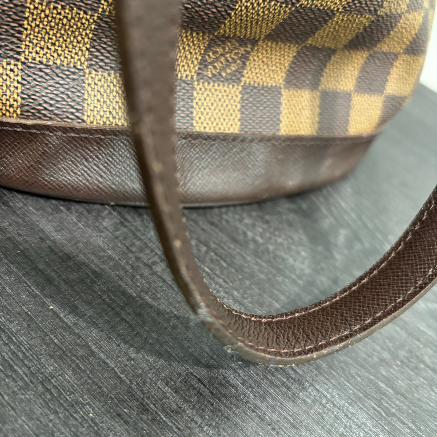 #310 LOUIS VUITTON Damier Bucket PM
