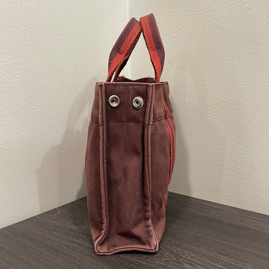 SOLD! HERMÈS Toile Fourre-Tout PM Tote