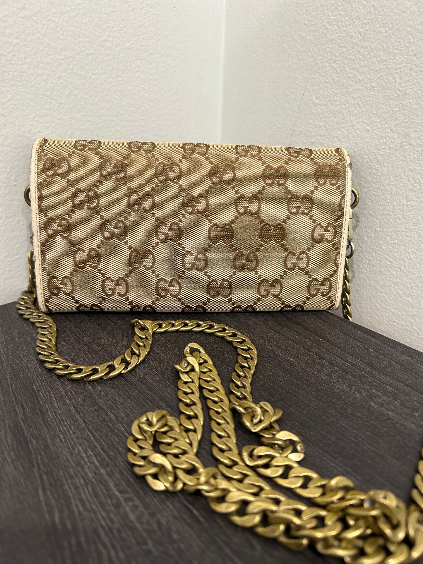 SOLD! Gucci GG Wallet on Chain